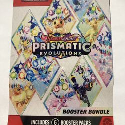 Pokemon Prismatic Booster Bundle 6 Booster Packs