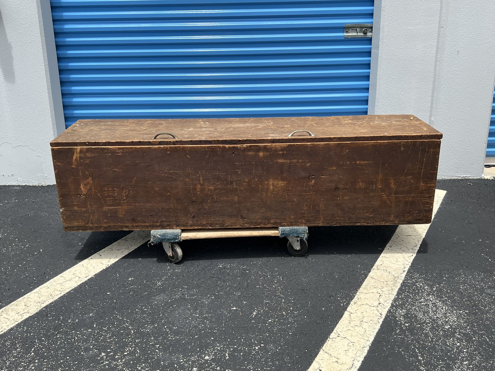 Wooden Chest Old