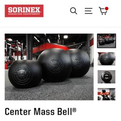Sorinex Center Mass Bell Set 60 70 80 Lbs