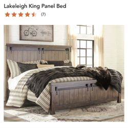 Ashley Furniture Cal King Bed Set