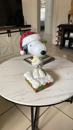 Peanuts Wood Sculpture