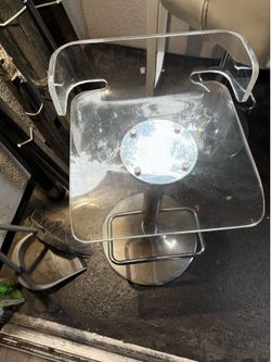 Clear Bar Stool