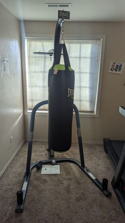 Heavy Punching Bag And Stand