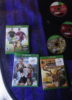 Xbox 1 games 90$ all
