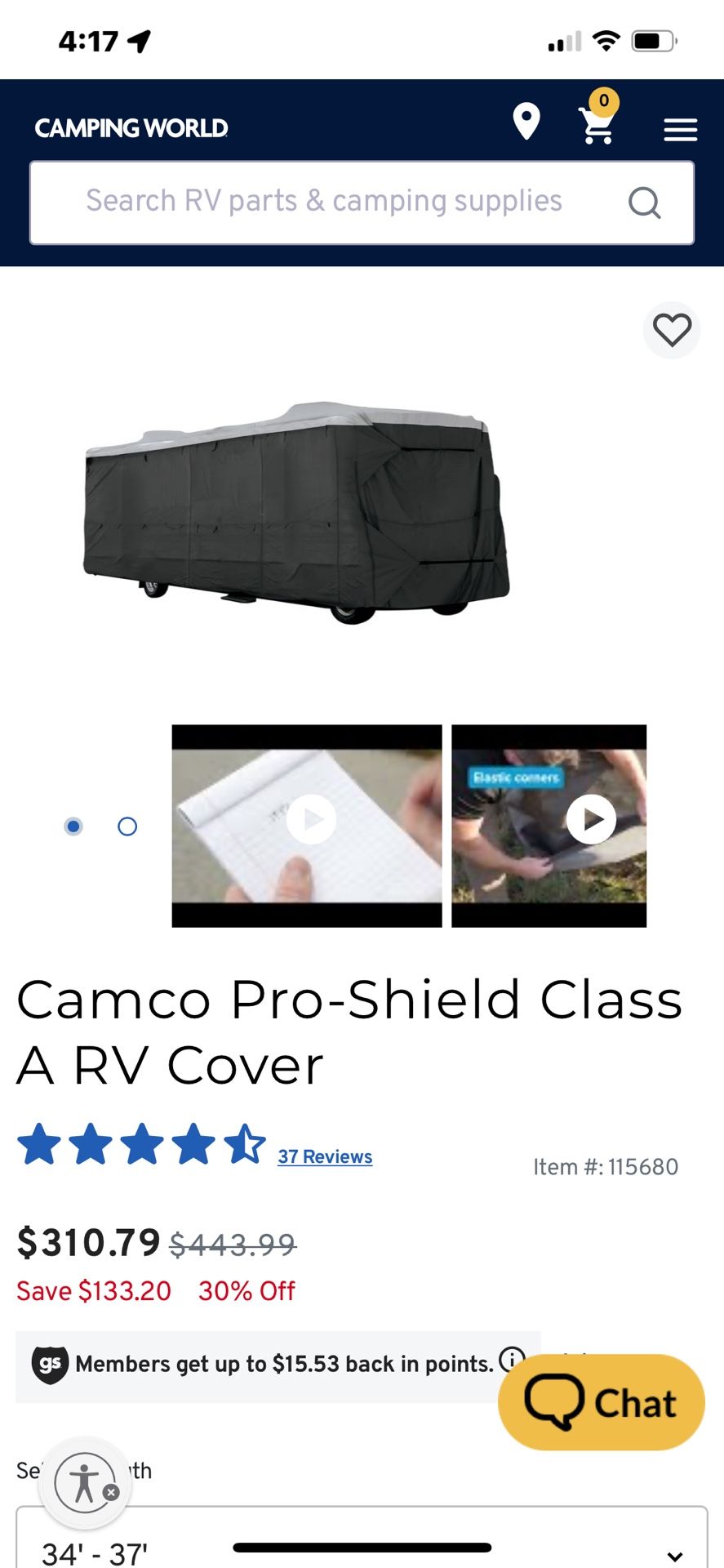 RV COVER