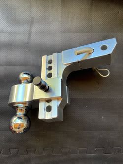 Rhino USA 6” Adjustable Drop Hitch – 2” Receiver – 12,500 lb Capacity