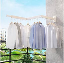 Clothes Space Saver Wall Mounted