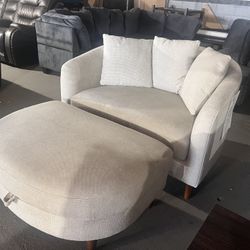 Chair And Ottoman 