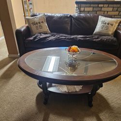 Living Room Set w/ Pull Out Queen Bed