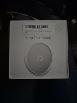 3 Google Nest Thermostat – Snow