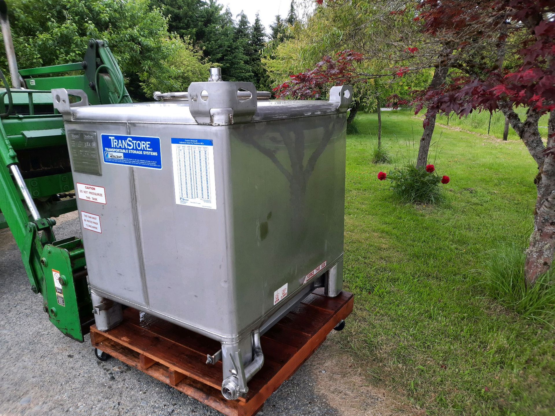 Milk Transportation Tank