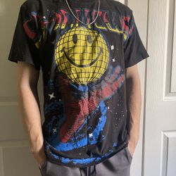 Chinatown Market Black Smiley Graphic tee