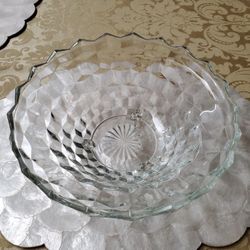 Vintage Glass Bowl