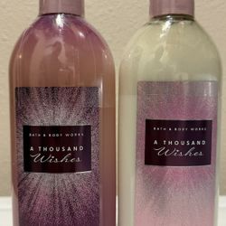 Bath & Body Works A Thousand Wishes Shampoo & Conditioner Set