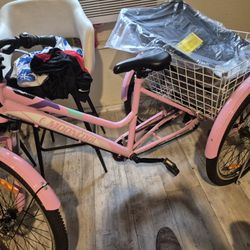 Triciclo Rosa