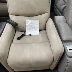 Power Recliner With Heat And Massage Option On Sale