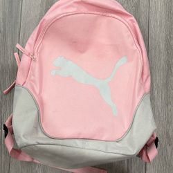 Pink Puma Backpack