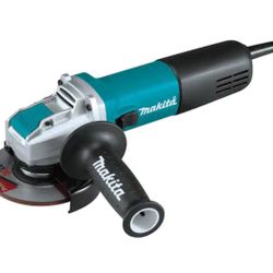 Makita 7.5 Amp Corded 4-1/2 in. X-LOCK Angle Grinder with AC/DC Switch @Mak-495