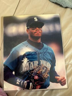 Ken Griffey Autographed Picture 