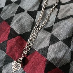 Beautiful 925 Silver Heart Locket Bracelet 