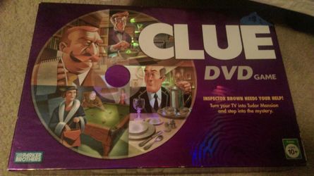 Clue DVD board game