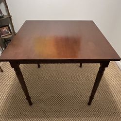 Square Wood Dining Table 