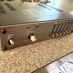 Vintage EQ Old school Graphic Equalizer ALPINE 5 Band 20x20w Made in Japan