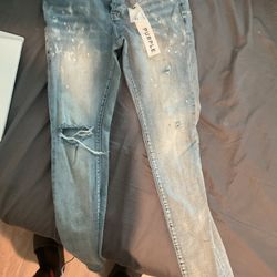 Purple Jeans Sz 33