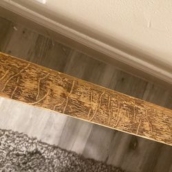 Heavy duty live oak style shelf 7ft x 16”