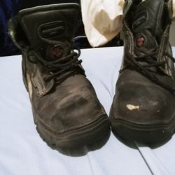 Skechers Non Slip Steel Toe Boots