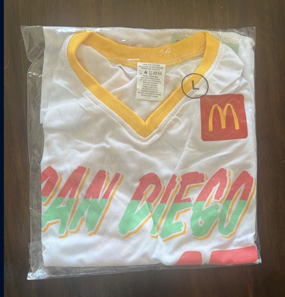 San Diego Padres City Connect Manny Machado Basketball Jersey Giveaway 9/2 Large Xl Or Xxl 2xl Others Avaiable