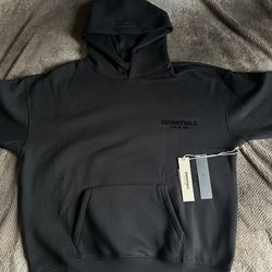 Brand New Black Essentials Hoodies