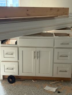 3 bathroom vanities