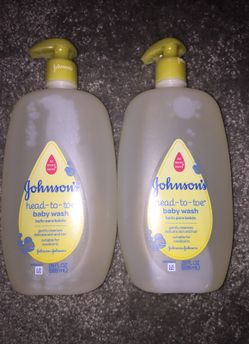 Johnsons Head To Toe Baby Wash Large Bottles 28 oz Lot of 2