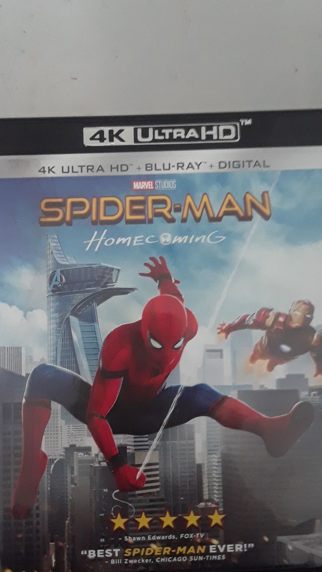 Spider-Man Homecoming 4K ULTRA HD + BLU-RAY