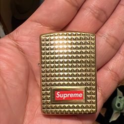 Gold supreme Zippo Lighter