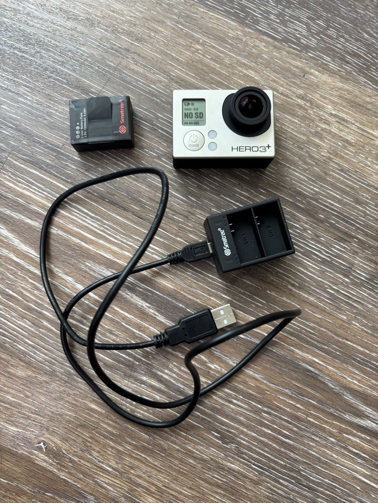 GoPro Hero 3 Action Camera Bundle w/ 2 Battery