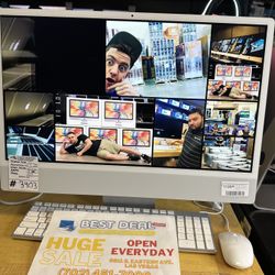 24” Apple iMac Desktop Computer - Apple M1 - 8GB of Unified RAM - 256GB SSD - 2021