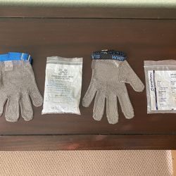 Butchers Steel Mesh Cutting Glove Large Left Hand, Price Each