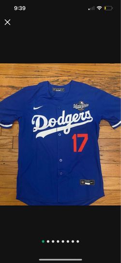 Blue Los Angeles dodgers Shohei Ohtani jersey