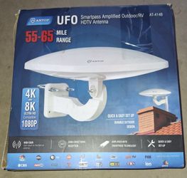 Amtop 55-65 Mile Range UFO HDTV Antenna AT-414B