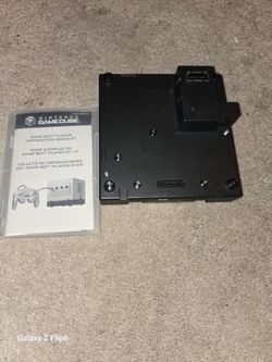 Gamecube gameboy player with disc