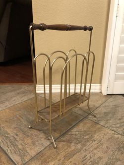 Mid Century Modern Magazine Rack