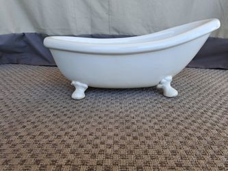 Yard Art Planter Pot - Vintage Bathtub - 21" Long