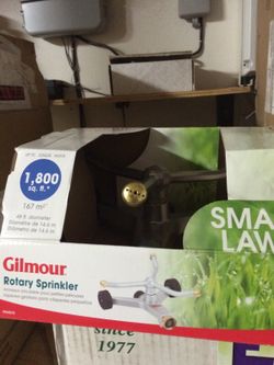 Rotary sprinkler new!