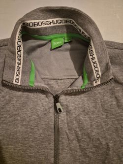 Men's Hugo Boss Zip Up Sweater Size Medium