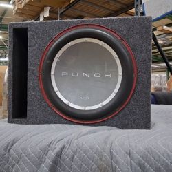 12" Punch P2 Subwoofer W/ Box 