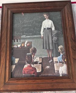 Assortment of teacher antique items