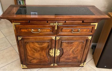 Bernhardt wood, and brass bar