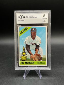 1966 Topps Joe Morgan All Star Rookie Cup Houston Astros BCCG 8 *6378